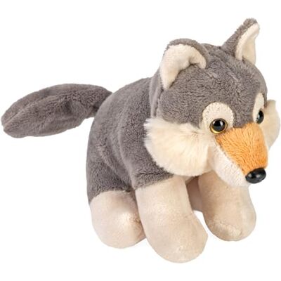 WILD REPUBLIC Pocketkins Loup écologique 12,7 cm En peluche Fabriqué à partir de matériaux recyclés Respectueux de l'environnement - Publicité WILD REPUBLIC Pocketkins Loup écologique 12,7 cm En peluche Fabriqué à partir de matériaux recyclés Respectueux de l'environnement - Publicité