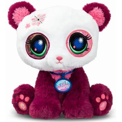 BANDAI Littlest Pet Shop Peluche Panda 25 cm Littlest Pet Shop LPS Panda Deluxe Peluches Animaux Mignons Grands Yeux Qui Brillent Jouet Enfant 3 Ans et + BF00669 - Publicité BANDAI Littlest Pet Shop Peluche Panda 25 cm Littlest Pet Shop LPS Panda Deluxe Peluches Animaux Mignons Grands Yeux Qui Brillent Jouet Enfant 3 Ans et + BF00669 - Publicité
