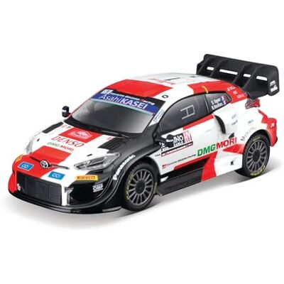 Bburago 1/43 Race Collection Crystal Toyota WRC - - Publicité Bburago 1/43 Race Collection Crystal Toyota WRC - - Publicité