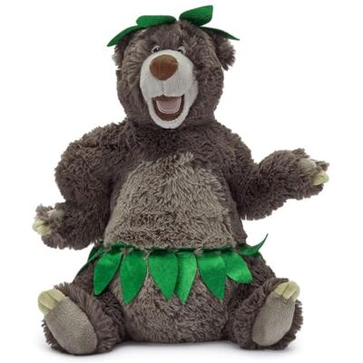 Peluche officielle Baloo – Ours en peluche classique de 40,6 cm du livre de la jungle (1967) – Peluche Disney douce sculptée avec des caractéristiques brodées, jupe et chapeau en forme de - Publicité Peluche officielle Baloo – Ours en peluche classique de 40,6 cm du livre de la jungle (1967) – Peluche Disney douce sculptée avec des caractéristiques brodées, jupe et chapeau en forme de - Publicité