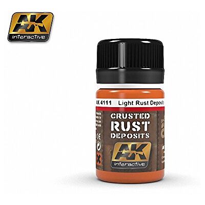 AK Interactive (AK04111) Light Rust Deposit - Publicité AK Interactive (AK04111) Light Rust Deposit - Publicité