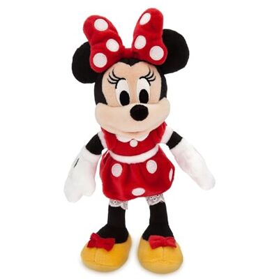 Disney Official Peluche Miniature Minnie en Tenue Classique Rouge à Pois, 23 cm - Publicité Disney Official Peluche Miniature Minnie en Tenue Classique Rouge à Pois, 23 cm - Publicité