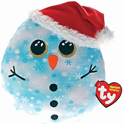 TY - Sishy Beanies 25 cm Snowman - Stuffed toy - Publicité TY - Sishy Beanies 25 cm Snowman - Stuffed toy - Publicité