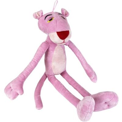 PTS SRL Peluche Panthère rose – à collectionner – Avec crochet pour pouvoir l'accrocher – Hauteur 40 cm – Couleur rose - Publicité PTS SRL Peluche Panthère rose – à collectionner – Avec crochet pour pouvoir l'accrocher – Hauteur 40 cm – Couleur rose - Publicité