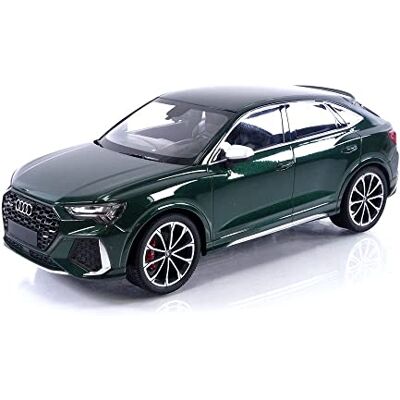 MINICHAMPS Audi RSQ3 2019 - Échelle 1/18 Voiture Miniature Verte Métallisée - Publicité MINICHAMPS Audi RSQ3 2019 - Échelle 1/18 Voiture Miniature Verte Métallisée - Publicité