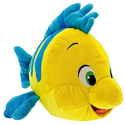Disney Officiel Peluche Moyenne Polochon, La Petite Sirène, 34,5cm, Meilleur Ami d'Ariel, Poisson en Peluche avec Détails Brodés et Finition Scintillante, Convient dès la Naissance - Publicité Disney Officiel Peluche Moyenne Polochon, La Petite Sirène, 34,5cm, Meilleur Ami d'Ariel, Poisson en Peluche avec Détails Brodés et Finition Scintillante, Convient dès la Naissance - Publicité