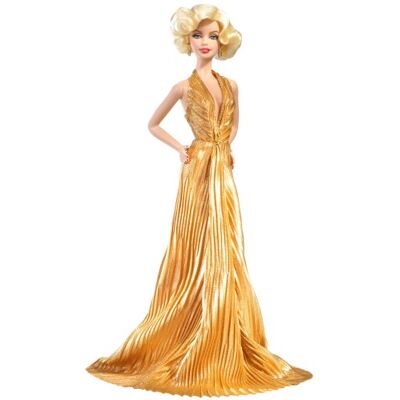 Barbie Mattel N4987 Poupée collection Marilyn Monroe - Publicité Barbie Mattel N4987 Poupée collection Marilyn Monroe - Publicité