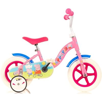 Dino Bikes Peppa Pig 10", vélo pour Enfants - Publicité Dino Bikes Peppa Pig 10", vélo pour Enfants - Publicité