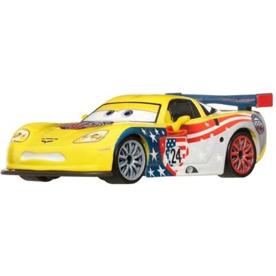 Disney Mattel 2025 Ressorts de radiateur moulés sous pression Échelle 1/55 Race & Rescue Jeff Gorvette - Publicité Disney Mattel 2025 Ressorts de radiateur moulés sous pression Échelle 1/55 Race & Rescue Jeff Gorvette - Publicité