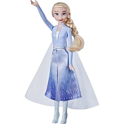 Disney La Reine des neiges 2, poupée Mannequin Elsa Poussière d'Étoiles avec Jupe, Bottes et Longs Cheveux blonds, pour Enfants, dès 3 Ans - Publicité Disney La Reine des neiges 2, poupée Mannequin Elsa Poussière d'Étoiles avec Jupe, Bottes et Longs Cheveux blonds, pour Enfants, dès 3 Ans - Publicité
