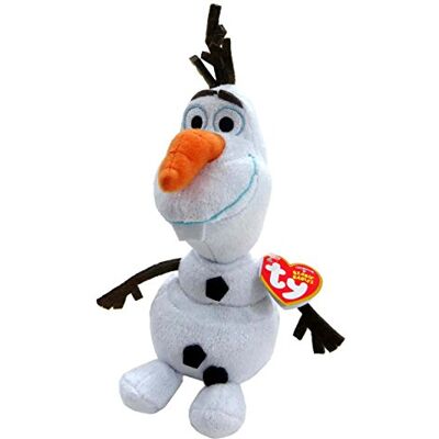 Ty 41148 La Reine des Neiges Peluche Musicale Olaf 20 cm 24 Mois Multicolore - Publicité Ty 41148 La Reine des Neiges Peluche Musicale Olaf 20 cm 24 Mois Multicolore - Publicité