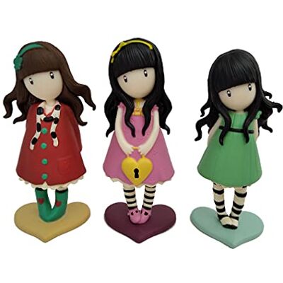 Comansi Set Collection GORJUSS New 3 Figurines Y90108 - Publicité Comansi Set Collection GORJUSS New 3 Figurines Y90108 - Publicité