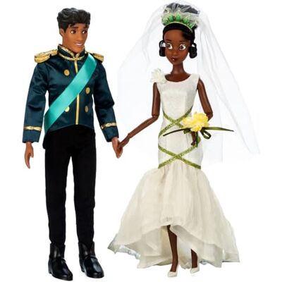 Disney - Tiana and Naveen Wedding Doll Set - La princesse et la grenouille - Wedding Edition - Doll Set - Publicité Disney - Tiana and Naveen Wedding Doll Set - La princesse et la grenouille - Wedding Edition - Doll Set - Publicité