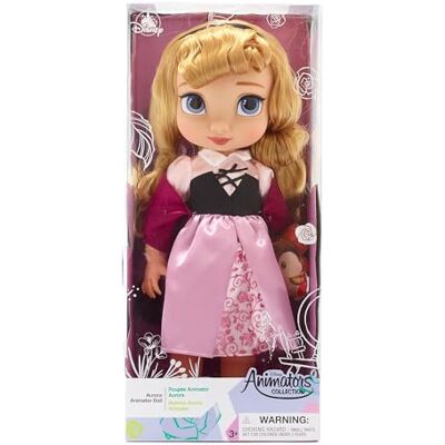 Disney Poupée La Belle au Bois Dormant, Collection Animator, Aurore, 39 cm / 15" avec Chevelure réaliste et Tenue, Peluche Hibou en Satin, poupée pour Les Enfants de 3 Ans et Plus. Publicité Disney Poupée La Belle au Bois Dormant, Collection Animator, Aurore, 39 cm / 15" avec Chevelure réaliste et Tenue, Peluche Hibou en Satin, poupée pour Les Enfants de 3 Ans et Plus. Publicité