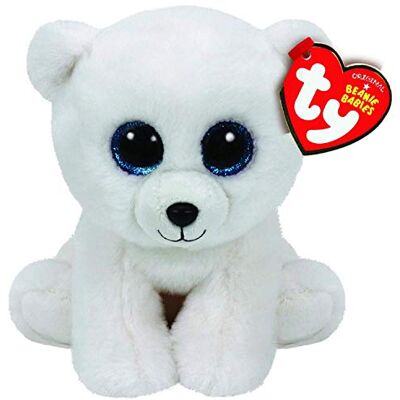 Ty 42108 Beanies Peluche Arctic L'ours Polaire 15 cm - Publicité Ty 42108 Beanies Peluche Arctic L'ours Polaire 15 cm - Publicité
