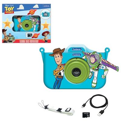Lexibook , Disney Toy Story, Appareil Photo Enfant, DJ078TS Photo, vidéo, MP3 & jeux, 15 cadres, carte mémoire 8 Go - Publicité Lexibook , Disney Toy Story, Appareil Photo Enfant, DJ078TS Photo, vidéo, MP3 & jeux, 15 cadres, carte mémoire 8 Go - Publicité