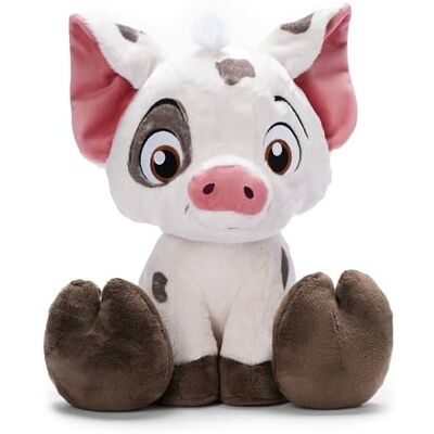 Disney Official Peluche Pua Big Feet, Vaiana, 23 cm/9", Peluche Cochon, adaptée à Tous Les âges - Publicité Disney Official Peluche Pua Big Feet, Vaiana, 23 cm/9", Peluche Cochon, adaptée à Tous Les âges - Publicité