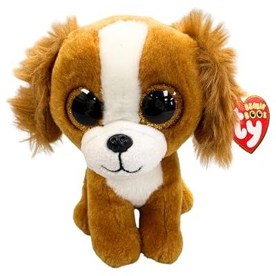 Ty Beanie Boo Plush Tala le chien 15cm - Publicité Ty Beanie Boo Plush Tala le chien 15cm - Publicité
