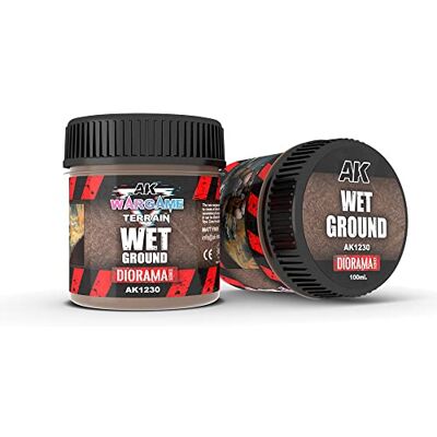 AK Interactive AK WARGAME TERRAINS AK1230 Wet Ground (100ml) - Publicité AK Interactive AK WARGAME TERRAINS AK1230 Wet Ground (100ml) - Publicité