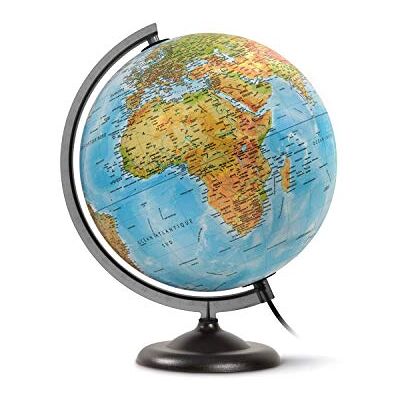 WONDAY Globe 30 cm Globenkit Bleu - Publicité WONDAY Globe 30 cm Globenkit Bleu - Publicité