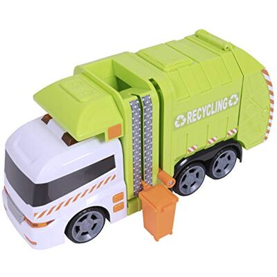 Camion de Poubelle CYP 42 cm avec Lumières et Sons - Jouet - Publicité Camion de Poubelle CYP 42 cm avec Lumières et Sons - Jouet - Publicité