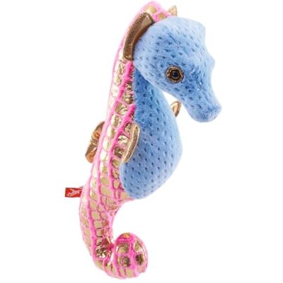 WILD REPUBLIC Foilkins Blue Seahorse, Animal en Peluche, 30 cm, Cadeau pour Enfants, Jouet en Peluche, Remplissage en Bouteilles d'eau Recyclées Filées - Publicité WILD REPUBLIC Foilkins Blue Seahorse, Animal en Peluche, 30 cm, Cadeau pour Enfants, Jouet en Peluche, Remplissage en Bouteilles d'eau Recyclées Filées - Publicité