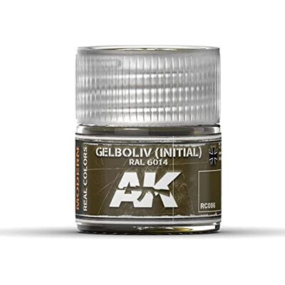 AK Interactive Peintures Gelboliv (initial) Ral 6014 10ml - Publicité AK Interactive Peintures Gelboliv (initial) Ral 6014 10ml - Publicité