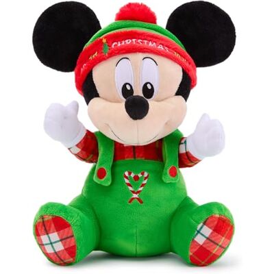 Disney Official Petite Peluche Mickey My First Christmas 2025", Peluche Souvenir pour Les fêtes de 25 cm - Publicité Disney Official Petite Peluche Mickey My First Christmas 2025", Peluche Souvenir pour Les fêtes de 25 cm - Publicité