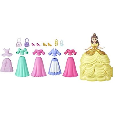 Disney es Secret Styles, Mini Belle et Ses Tenues, Coffret poupée avec 6 Tenues, Jouet pour Enfants, à partir de 4 Ans - Publicité Disney es Secret Styles, Mini Belle et Ses Tenues, Coffret poupée avec 6 Tenues, Jouet pour Enfants, à partir de 4 Ans - Publicité