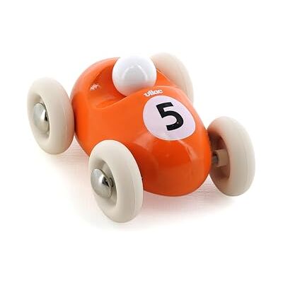 Vilac Mini Roadster Orange N°5 Voiture Jouet en Bois pour Enfant Dès 18 Mois Petit modèle collector numéroté coloris éclatant favorise motricité fine et imagination idée cadeau de naissance - Publicité Vilac Mini Roadster Orange N°5 Voiture Jouet en Bois pour Enfant Dès 18 Mois Petit modèle collector numéroté coloris éclatant favorise motricité fine et imagination idée cadeau de naissance - Publicité