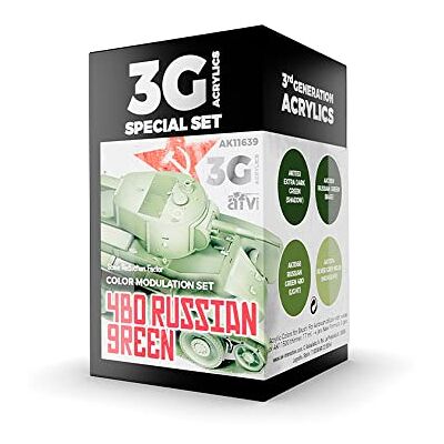 AK Interactive Preorder : Modulation 4BO RUSSIAN GREEN 3G - Publicité AK Interactive Preorder : Modulation 4BO RUSSIAN GREEN 3G - Publicité