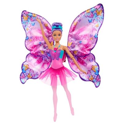 Barbie Poupée Danseuse Papillon 2-en-1 - Publicité Barbie Poupée Danseuse Papillon 2-en-1 - Publicité