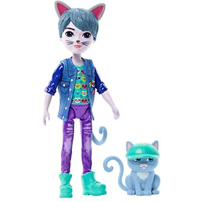 Enchantimals Coffret Petite Poupée Et Figurine Cole Chat Gala Enchanté (15 Cm) Et Son Ami Le Petit Chat Claw, À Collectionner, Jouet Enfant, A Partir De 4 Ans, HNT59 - Publicité Enchantimals Coffret Petite Poupée Et Figurine Cole Chat Gala Enchanté (15 Cm) Et Son Ami Le Petit Chat Claw, À Collectionner, Jouet Enfant, A Partir De 4 Ans, HNT59 - Publicité