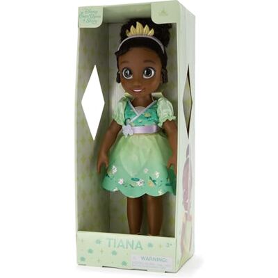 Disney Official Poupée Tiana avec Mini Brosse à Cheveux, La Princesse et la Grenouille, 40,5 cm/16", Collection Once Upon a Story, à partir de 3 Ans - Publicité Disney Official Poupée Tiana avec Mini Brosse à Cheveux, La Princesse et la Grenouille, 40,5 cm/16", Collection Once Upon a Story, à partir de 3 Ans - Publicité