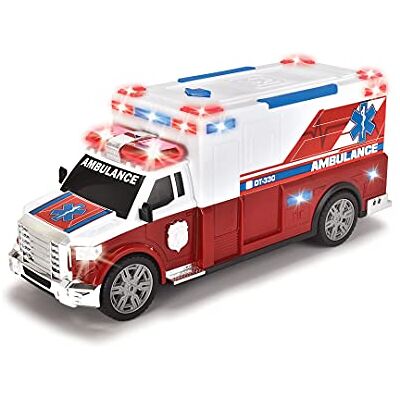 Dickie Toys Dickie Ambulance with Light and Sound 203308389 - Publicité Dickie Toys Dickie Ambulance with Light and Sound 203308389 - Publicité