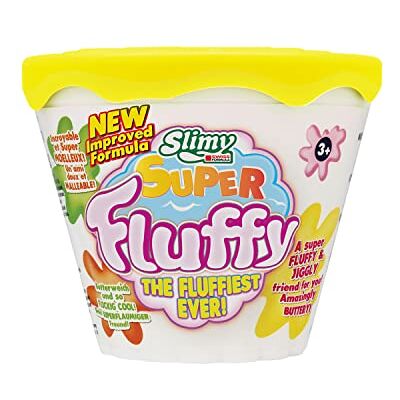 Slimy Super Fluffy 100 g de pâte à Modeler Jaune dans Une Tasse La Plus Moelleuse des pâtes à Modeler Slime Originales, pâte à Modeler élastique comme Cadeau pour Les Enfants (de 3 Ans) - Publicité Slimy Super Fluffy 100 g de pâte à Modeler Jaune dans Une Tasse La Plus Moelleuse des pâtes à Modeler Slime Originales, pâte à Modeler élastique comme Cadeau pour Les Enfants (de 3 Ans) - Publicité