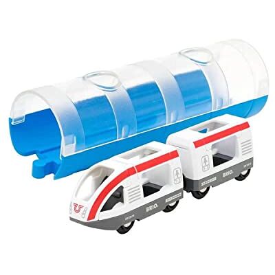 Brio World 33890 Train de Voyageurs et Tunnel Pour circuit de train en bois Système d'attache aimantée Jouet pour garçons et filles dès 3 ans - Publicité Brio World 33890 Train de Voyageurs et Tunnel Pour circuit de train en bois Système d'attache aimantée Jouet pour garçons et filles dès 3 ans - Publicité