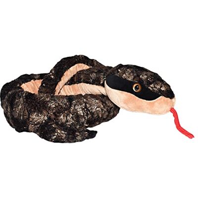 WILD REPUBLIC Plush Snake Métal Cuivre, Peluche Serpent, Animal en Peluche 137 cm, Idée Cadeau de Naissance Fille ou Garçon, Jouet Écologique, Rembourré de Bouteilles Recyclées - Publicité WILD REPUBLIC Plush Snake Métal Cuivre, Peluche Serpent, Animal en Peluche 137 cm, Idée Cadeau de Naissance Fille ou Garçon, Jouet Écologique, Rembourré de Bouteilles Recyclées - Publicité