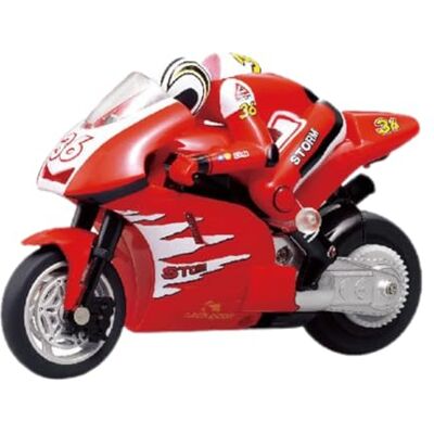 JOYARCH Mini moto télécommandée pour adulte, simulation de moto électrique télécommandée, vélo de course RC haute vitesse, modèle de véhicule de course - Publicité JOYARCH Mini moto télécommandée pour adulte, simulation de moto électrique télécommandée, vélo de course RC haute vitesse, modèle de véhicule de course - Publicité