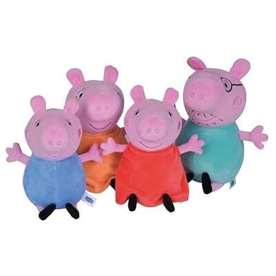 Peluches Peppa Pig de Simba Toys - 16-20cm - Publicité Peluches Peppa Pig de Simba Toys - 16-20cm - Publicité