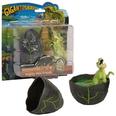 Gigantosaurus , Personnage de 5 cm, avec Oeuf rempli de Slime, Modèle aléatoire, pour Les Enfants à partir de 3 Ans, GGN01 - Publicité Gigantosaurus , Personnage de 5 cm, avec Oeuf rempli de Slime, Modèle aléatoire, pour Les Enfants à partir de 3 Ans, GGN01 - Publicité