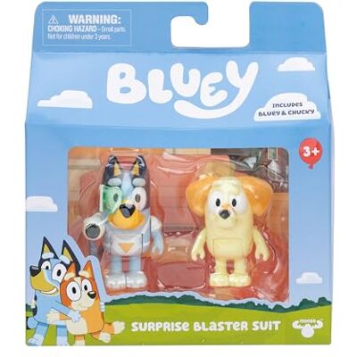 Figurine Bluey 2 pièces - Figurine - Publicité Figurine Bluey 2 pièces - Figurine - Publicité