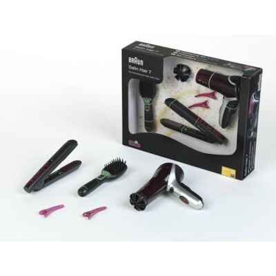 Theo Klein 5871 Braun Satin Hair 7 Set de Coiffure Jouet interactif de motricité sous Licence Set de Coiffure Officiel Braun Satin Hair 7 Jouet pour Enfants à partir de 3 Ans - Publicité Theo Klein 5871 Braun Satin Hair 7 Set de Coiffure Jouet interactif de motricité sous Licence Set de Coiffure Officiel Braun Satin Hair 7 Jouet pour Enfants à partir de 3 Ans - Publicité