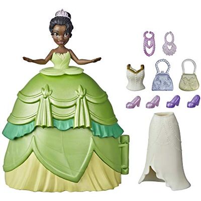 Disney e Styling Surprise Tiana Mini Ensemble de poupée avec Robes et Accessoires, Jouet pour Filles à partir de 4 Ans - Publicité Disney e Styling Surprise Tiana Mini Ensemble de poupée avec Robes et Accessoires, Jouet pour Filles à partir de 4 Ans - Publicité