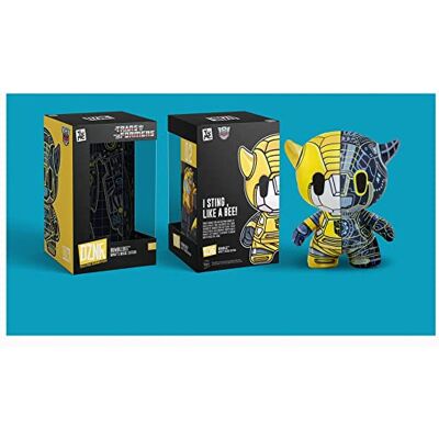 BANDAI Yume Toys DZNR Collection Peluche en Boîte Transformers Bumblebee Multicolore MM19310 - Publicité BANDAI Yume Toys DZNR Collection Peluche en Boîte Transformers Bumblebee Multicolore MM19310 - Publicité