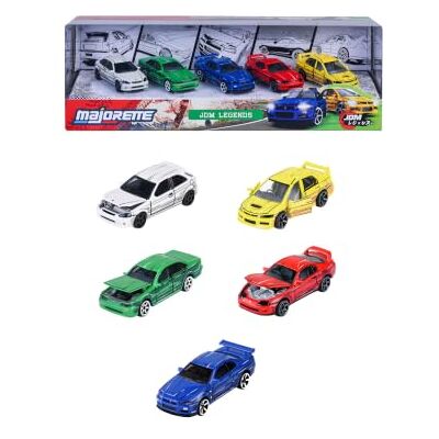 Majorette JDM 5 Pièces Giftpack Univers Manga Véhicules à Roues Libres Reproduction Originale à l'Echelle 1/64ème Fonctions de Jeu A Partir de 3 Ans - Publicité Majorette JDM 5 Pièces Giftpack Univers Manga Véhicules à Roues Libres Reproduction Originale à l'Echelle 1/64ème Fonctions de Jeu A Partir de 3 Ans - Publicité