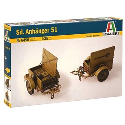 Italeri 1:35 SND.Anhanger 51 - Publicité Italeri 1:35 SND.Anhanger 51 - Publicité
