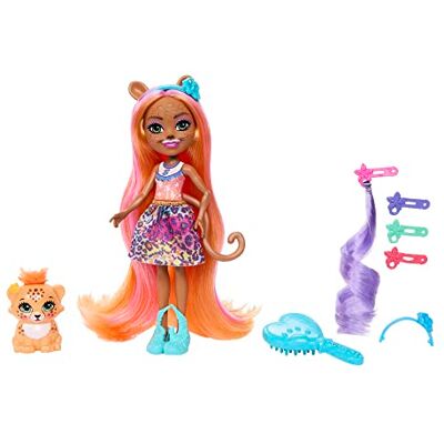 Enchantimals Mini-Poupée Chevelure Gala Enchanté avec Figurine De Son Animal De Compagnie, avec Jupe Et Accessoires Amovibles, Jouet Enfant, Dès 3 Ans, HNV30 - Publicité Enchantimals Mini-Poupée Chevelure Gala Enchanté avec Figurine De Son Animal De Compagnie, avec Jupe Et Accessoires Amovibles, Jouet Enfant, Dès 3 Ans, HNV30 - Publicité