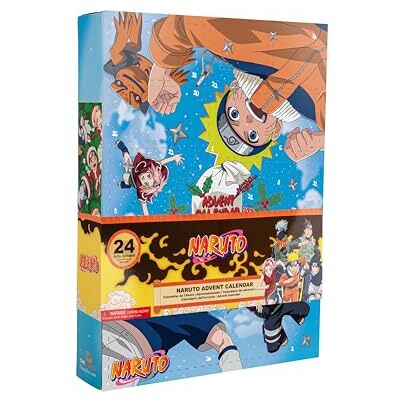 Cinereplicas Naruto Calendrier de l’Avent 24 cadeaux inclus Papeterie & Petits Accessoires Licence Officielle - Publicité Cinereplicas Naruto Calendrier de l’Avent 24 cadeaux inclus Papeterie & Petits Accessoires Licence Officielle - Publicité