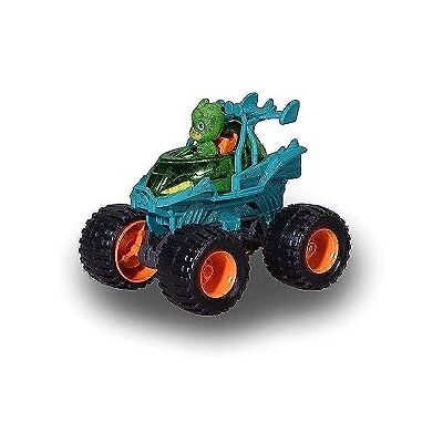Dickie Toys PJ Masks Single Pack Gecko Mega Wheelz avec Figurine Gecko Gros pneus 1/64 9 cm - Publicité Dickie Toys PJ Masks Single Pack Gecko Mega Wheelz avec Figurine Gecko Gros pneus 1/64 9 cm - Publicité